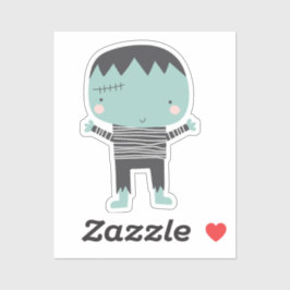 Pegatina Super lindo Frankenstein