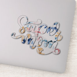 Pegatina Super Mamá