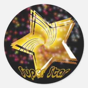 Pegatina Super Star