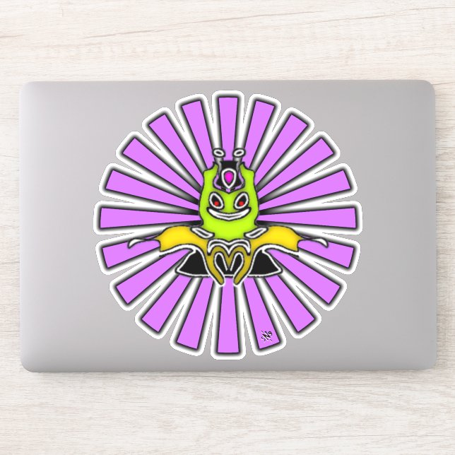 Pegatina Super Weirdo (colorido) (Ordenador)