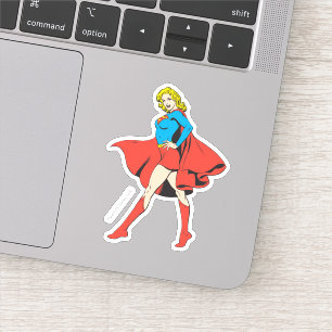 Pegatina Supergirl golpea una cadera