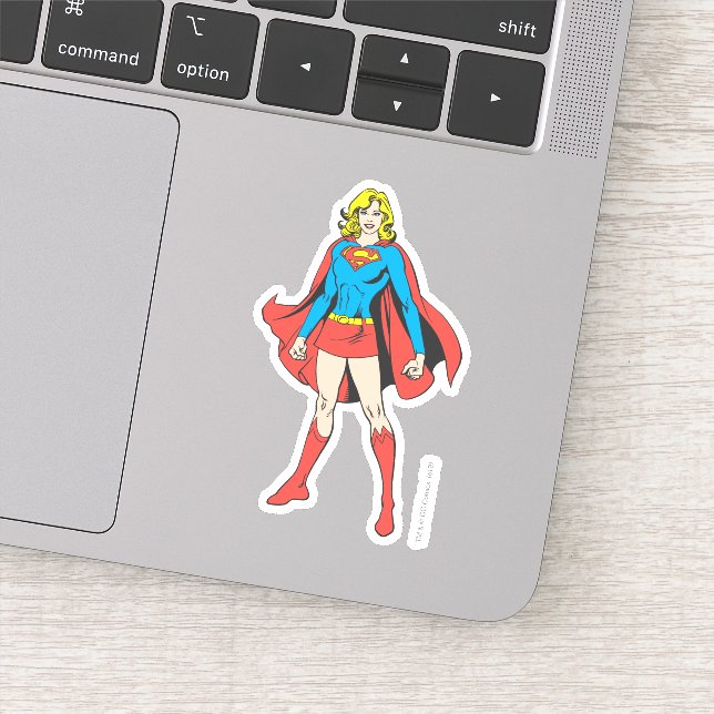 Pegatina Supergirl Poses (Detalle)