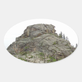 Pegatina superior de montaña