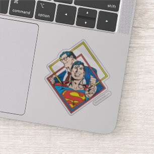 Pegatina Superman/Clark Kent