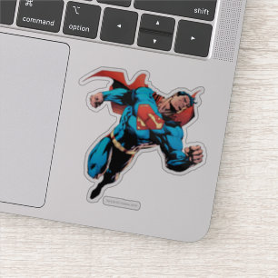 Pegatina Superman con traje