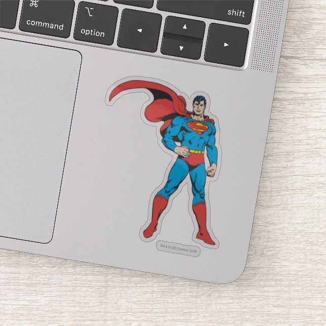 Pegatina Superman Hand On Hip (Detalle)