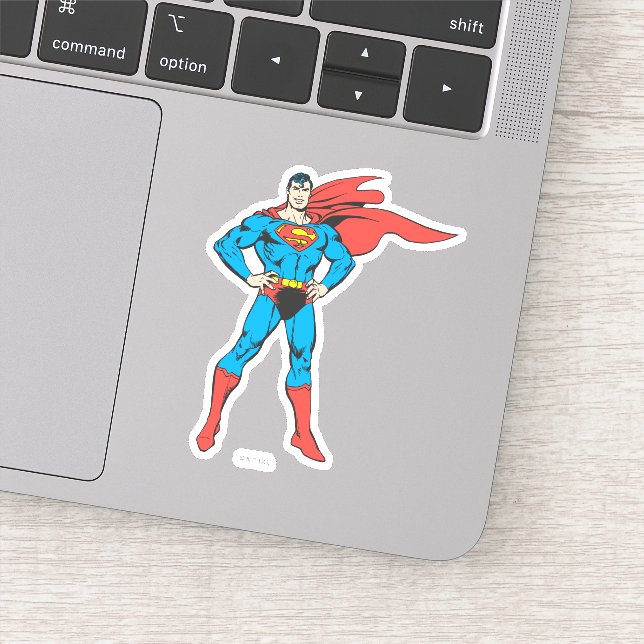 Pegatina Superman Posing (Detalle)