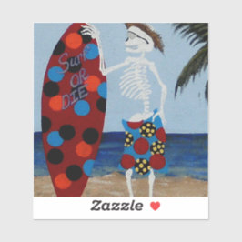 Pegatina Surf o morir