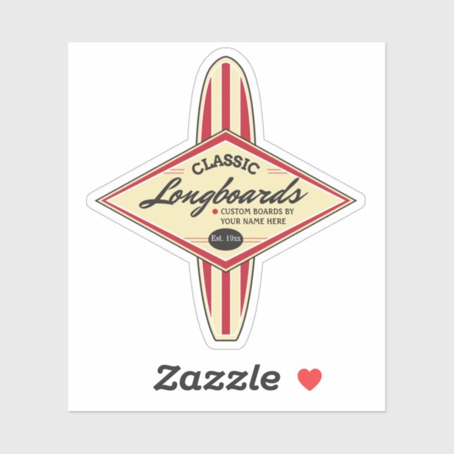 Pegatina Surfboards para personalizados (Hoja)