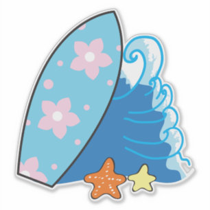 Pegatina Surfing