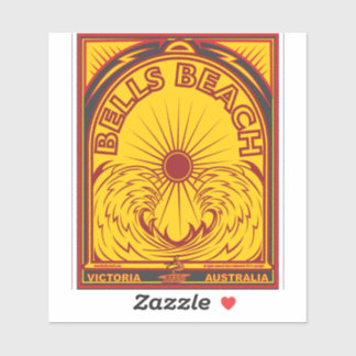 PEGATINA SURFING BELLS BEACH AUSTRALIA