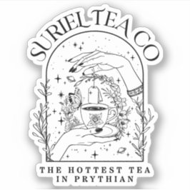 Pegatina Suriel Tea Co Company ACOTAR Velaris 3WH1