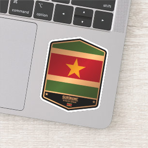 Pegatina Surinam