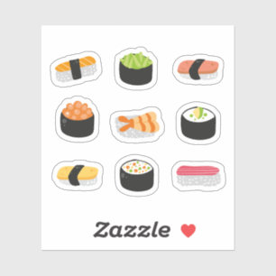 Pegatina Sushi