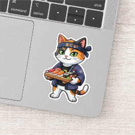 Pegatina Sushi Cat