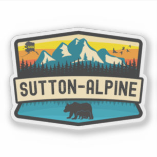 Pegatina Sutton-Alpine, Alaska