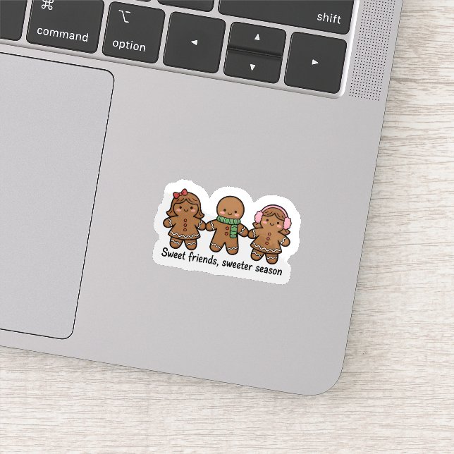 Pegatina Sweet Friends Sweeter Season Gingerbread Sticker (Detalle)