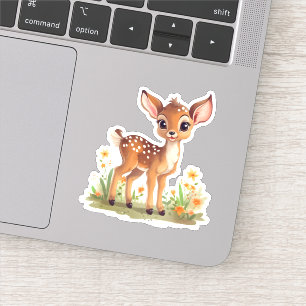Pegatina Sweet Meadow Fawn