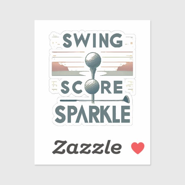 Pegatina Swing, Score, Sparkle (Hoja)