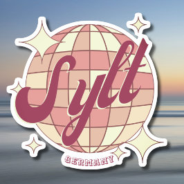 Pegatina Sylt Deutschland Sticker Deko