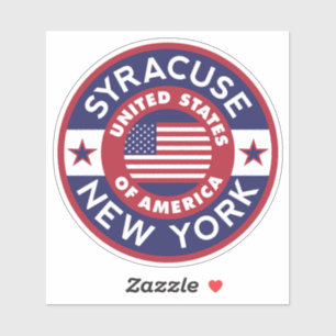 Pegatina SYRACUSE, Nueva York