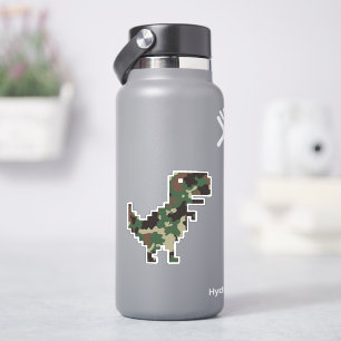 Pegatina T-Rex Camuflaje Cromado