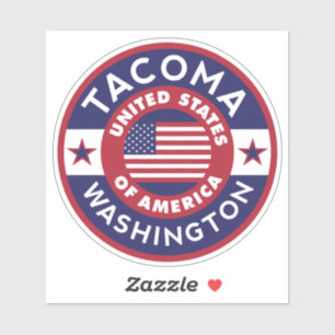 Pegatina TACOMA, Washington