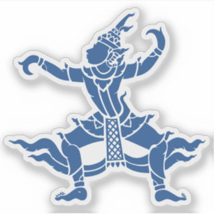 Pegatina ⚠ tailandés del Rótulo de Tailandia del ⚠ de