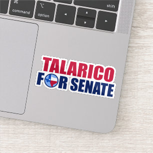 Pegatina Talarico para el Senado de Texas Elección de Lapto
