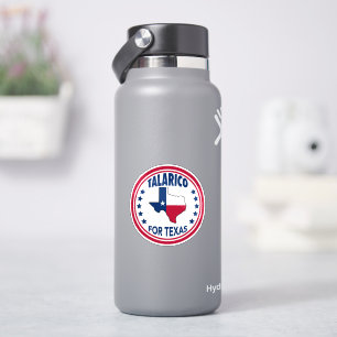 Pegatina Talarico para Texas Red White Blue Laptop