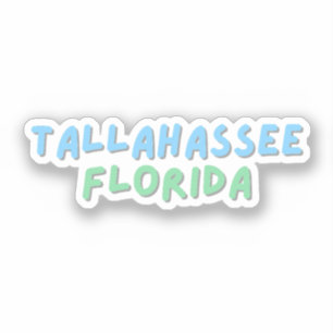 Pegatina Tallahassee Florida