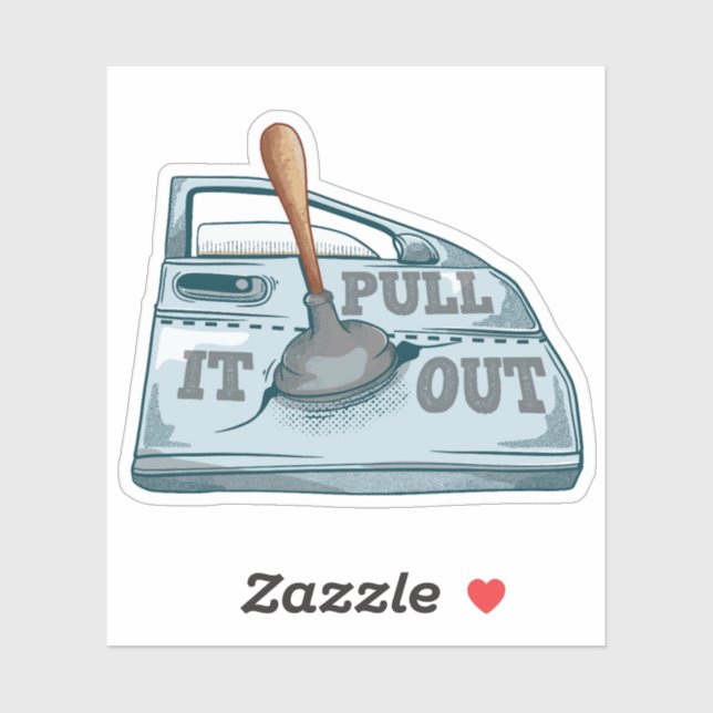 Pegatina Taller sobre el coche de palizas de panel (Hoja)