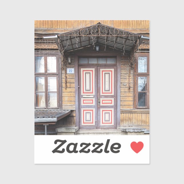 Pegatina Tallinn Door (Hoja)