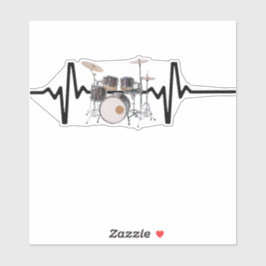 Pegatina Tambores de latido