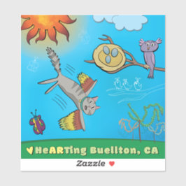 Pegatina - Tan cerca