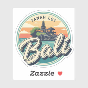 Pegatina Tanah Lot Bali Indonesia Viaje