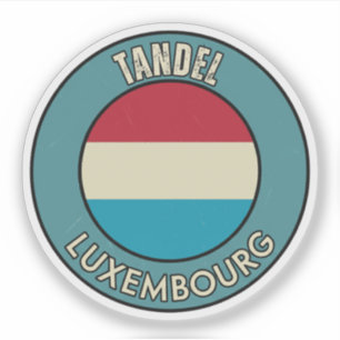 Pegatina Tandel, Luxemburgo