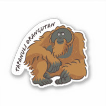 pegatina "Tapanuli Orangutan"