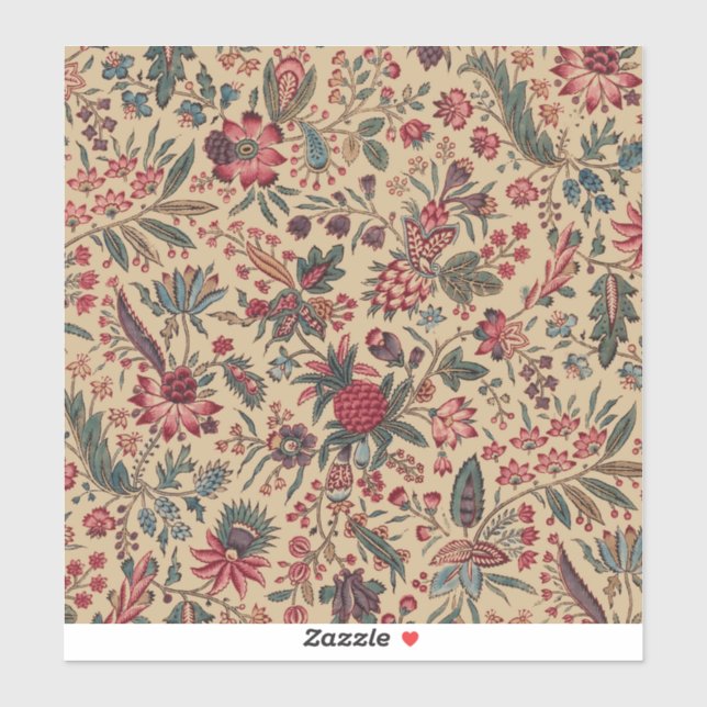 Pegatina Tapiz floral Neoblework Flor Art (Hoja)