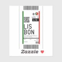 Tarjeta de embarque a Lisboa (LIS)