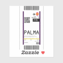 Tarjeta de embarque a Palma de Mallorca (PMI)