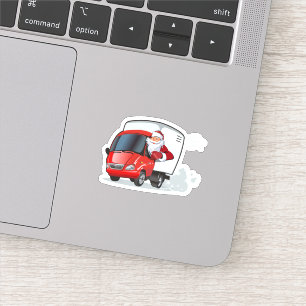 Pegatina Tarjeta de Navidades de felicitación