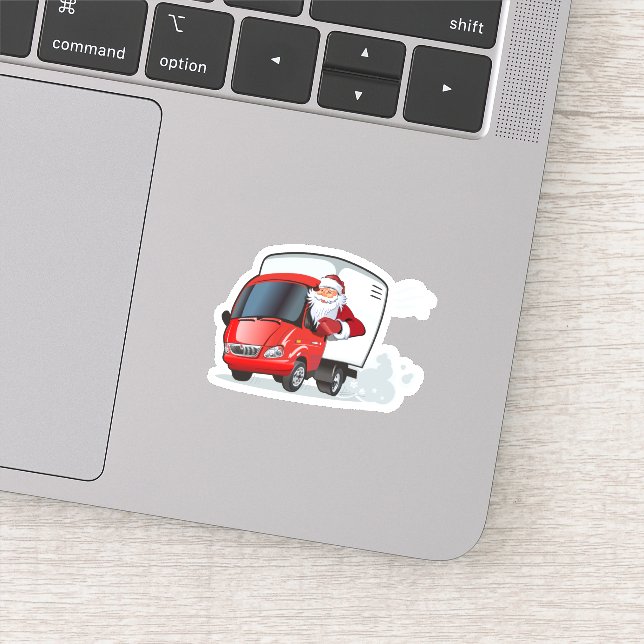 Pegatina Tarjeta de Navidades de felicitación (Detalle)