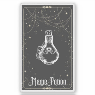 Pegatina tarjeta Magic Potion