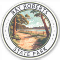 Tarjeta Ray Roberts State Park Texas Badge