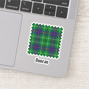 Pegatina Tartan del Clan Duncan