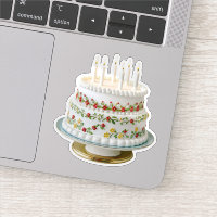 Tartas De Cumpleaños Con Velas Decorativas Y Cuest