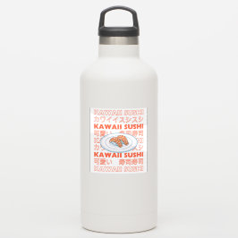 Pegatina Taste of Japan Text & Sushi