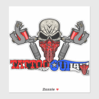 Pegatina Tattoo Outlaw Decal