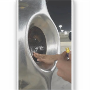 Pegatina Tatyeeb: Perfumando la piedra negra